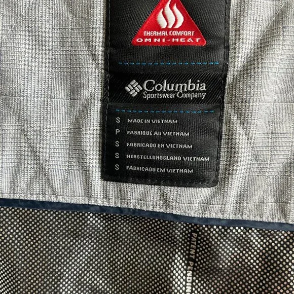 Columbia Women's Dusk 2 Dawn Omni Heat Light Grey Jacket Size S Style WL2111 - Picture 14 of 15
